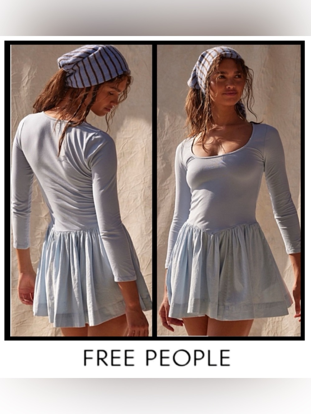 💥SALE💥NWT’S! *POCKETS!! FREE PEOPLE Onda Mini Dress Medium
